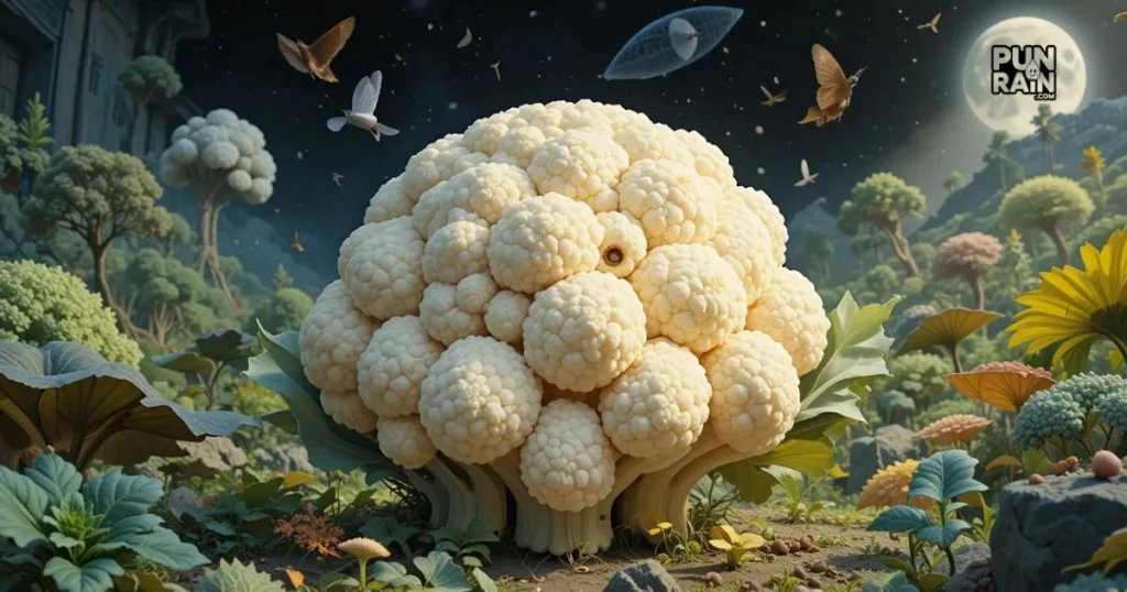 Cauliflower Met Spinach