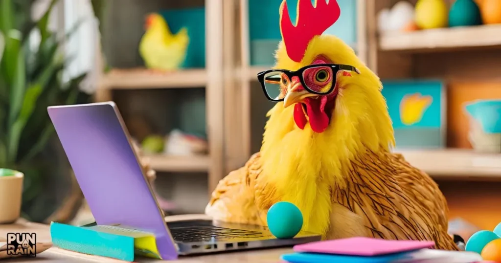 Chicken Puns In Social Media