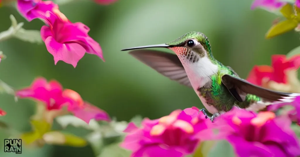 Cute Hummingbird Puns