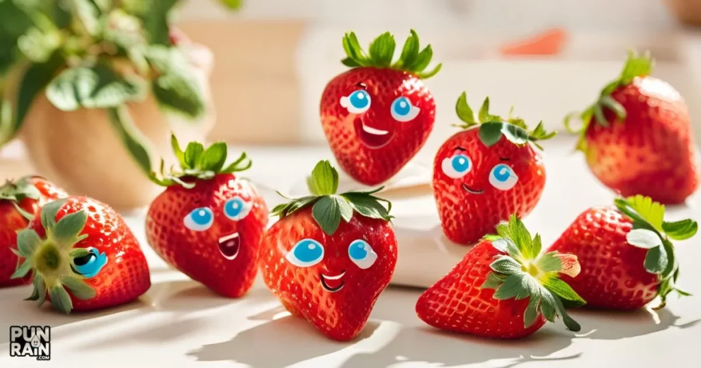 Cute Strawberry Puns