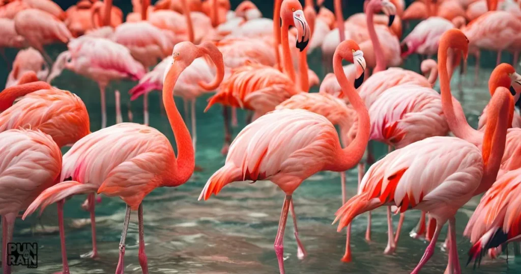 Flamingo Puns Social Media