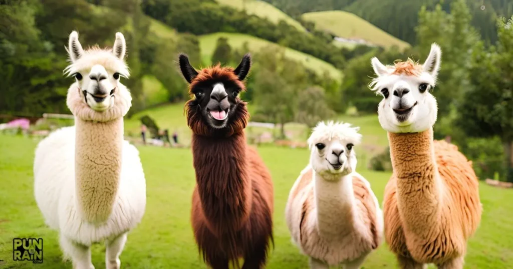 Llama Laughs Hilarious Puns