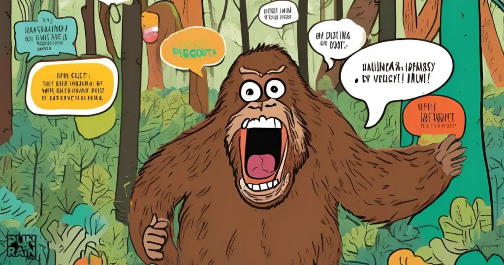 Bigfoot Puns Jokes